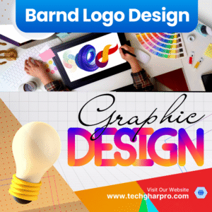 Barnd Logo Design Tech Ghar Pro