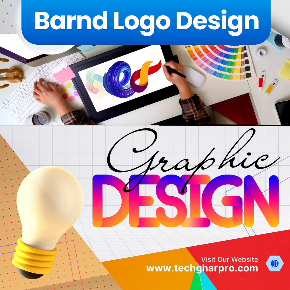 Barnd Logo Design Tech Ghar Pro