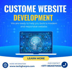 Custome Website Development Tech Ghar Pro